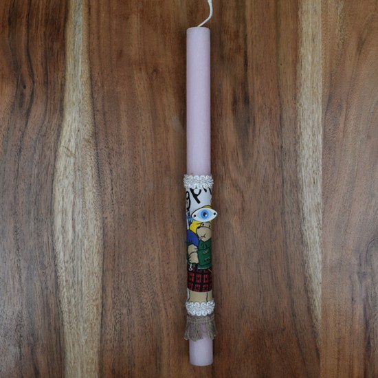 Easter Candle - Eye #3