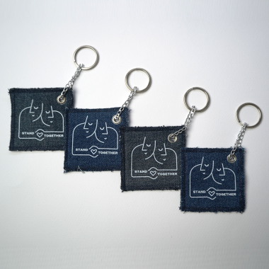 KEYCHAIN-STAND TOGETHER 