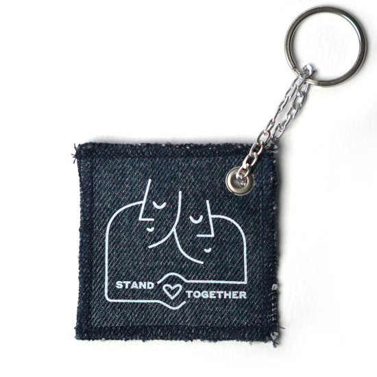 KEYCHAIN-STAND TOGETHER 